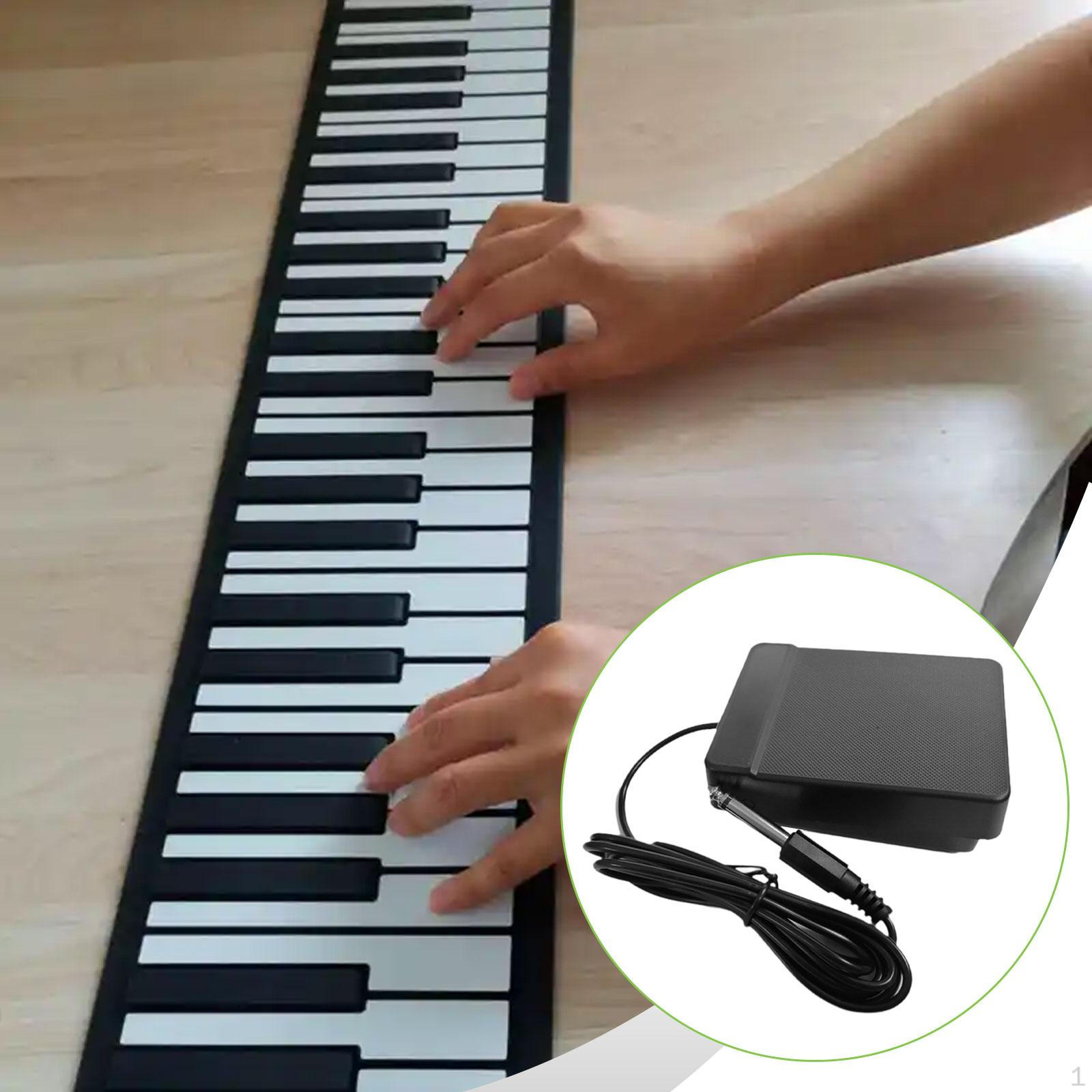 Аксессуары для педали сустейна фортепиано Прочный музыкальный инструмент для синтезаторов, электропианино 6.35 Connector
Аксессуары для педали сустейна фортепиано Прочный музыкальный инструмент для синтезаторов, электропианино 6.35 Connector