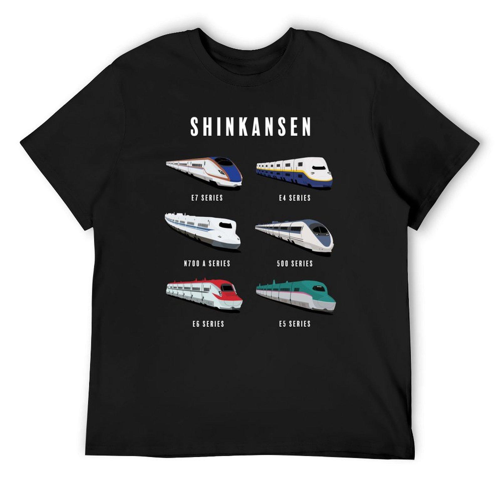 Japanese Shinkansen Bullet Trains Artwork T-Shirt boys animal print Funny t-shirts for a boy mens t shirt S
Japanese Shinkansen Bullet Trains Artwork T-Shirt boys animal print Funny t-shirts for a boy mens t shirt S