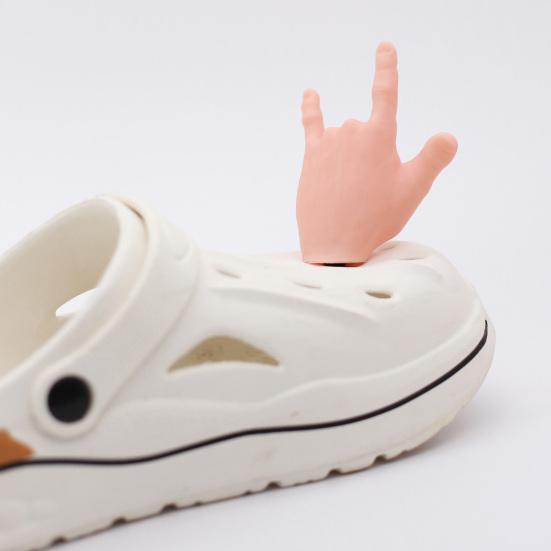 1/2 шт., сабо для обуви с жестами рук, очаровательные, реалистичные, легкие, сабо «сделай сам», тапочки, сандалии из смолы, 3D украшение на палец, аксессуары для обуви для детей и взрослых E 1pc
1/2 шт., сабо для обуви с жестами рук, очаровательные, реалистичные, легкие, сабо «сделай сам», тапочки, сандалии из смолы, 3D украшение на палец, аксессуары для обуви для детей и взрослых E 1pc