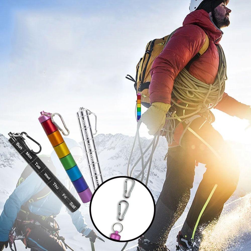 Съемный органайзер для лекарств, 7 сеток, держатель для таблеток, водонепроницаемая коробка для таблеток, дорожная 
Съемный органайзер для лекарств, 7 сеток, держатель для таблеток, водонепроницаемая коробка для таблеток, дорожная