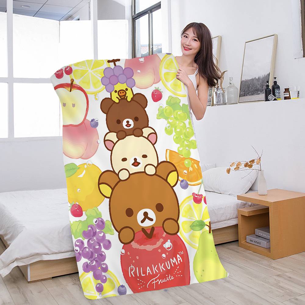 Cute Rilakkuma Bear Microfiber Printed Beach Towel Mountain Climbing Yoga Beach Swimming Running Absorbent Soft Towel W40*H60(CM)
Cute Rilakkuma Bear Microfiber Printed Beach Towel Mountain Climbing Yoga Beach Swimming Running Absorbent Soft Towel W40*H60(CM)