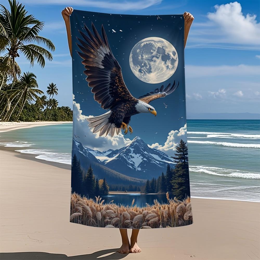 One Eagle Premium Beach Towel, Resistant to Sand Quick-Drying Perfect for Travel Swimming And Relaxing by The Pool W30*H60(CM)
One Eagle Premium Beach Towel, Resistant to Sand Quick-Drying Perfect for Travel Swimming And Relaxing by The Pool W30*H60(CM)