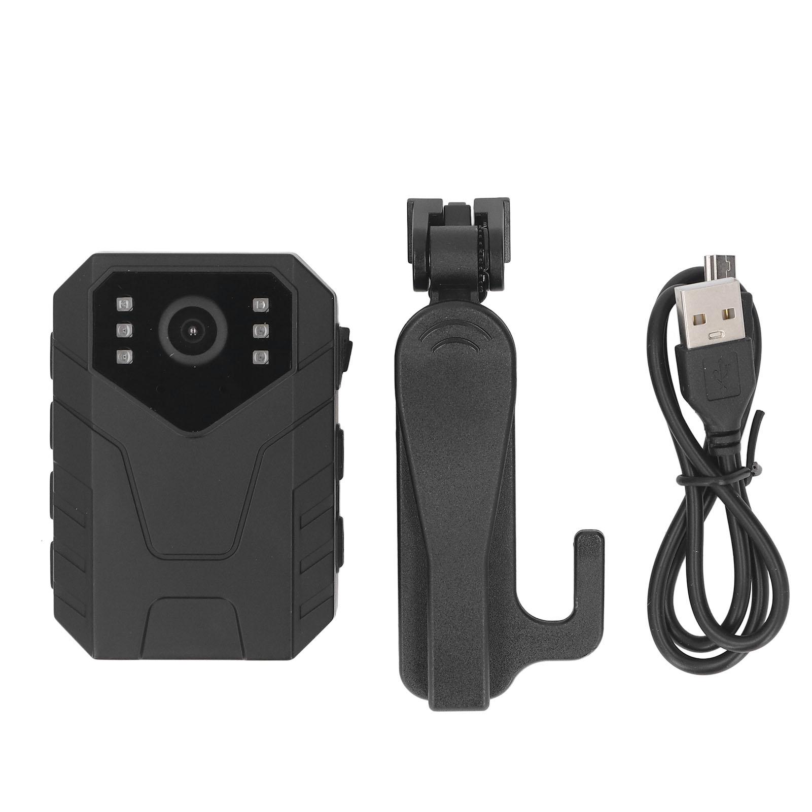Body Worn Camera 1080P 100 Degree Wide Angle Wearable Camera with Back Clip Night Vision Motion
Body Worn Camera 1080P 100 Degree Wide Angle Wearable Camera with Back Clip Night Vision Motion