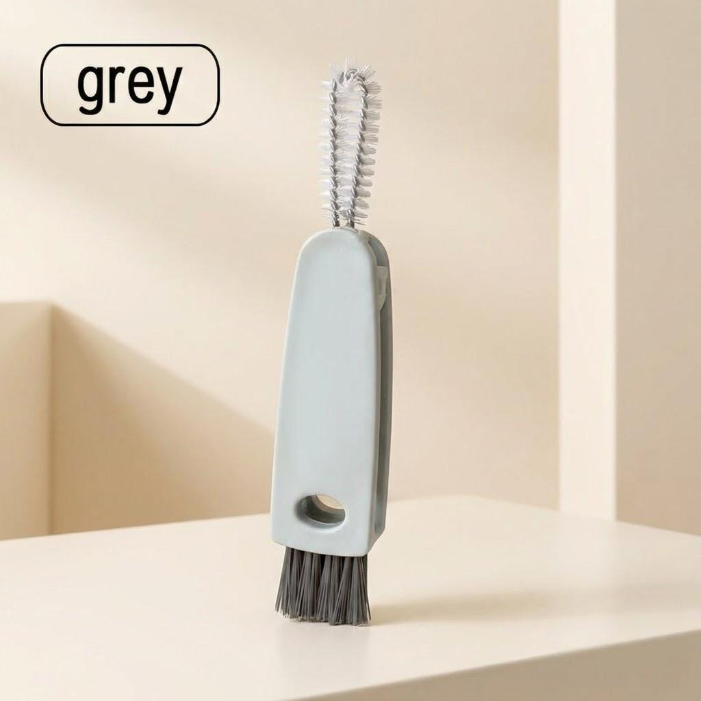 3 in 1 Bottle Gap Cleaner Brush Silicone Kitchen Cup Crevice Cleaning Tool Home Cleaning Brush for Easy Grip світло-сірого кольору
3 in 1 Bottle Gap Cleaner Brush Silicone Kitchen Cup Crevice Cleaning Tool Home Cleaning Brush for Easy Grip світло-сірого кольору