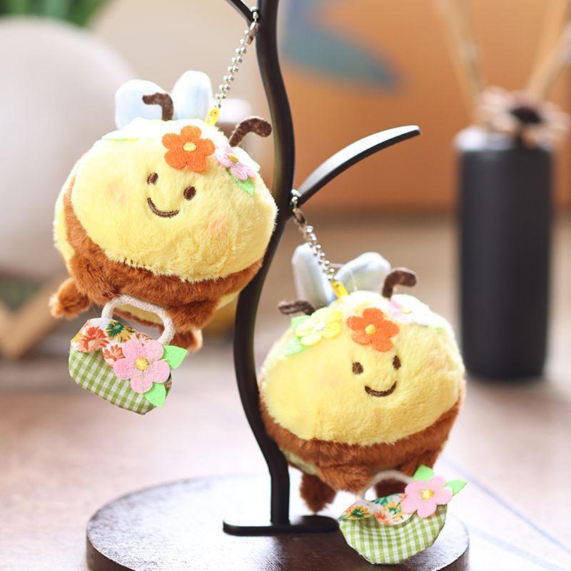 1 Piece Kawaii Cute Flower Basket Little Bee Doll Plush Toy Keychain Pendant Children S Backpack Accessories Holiday Gifts 12cm
1 Piece Kawaii Cute Flower Basket Little Bee Doll Plush Toy Keychain Pendant Children S Backpack Accessories Holiday Gifts 12cm