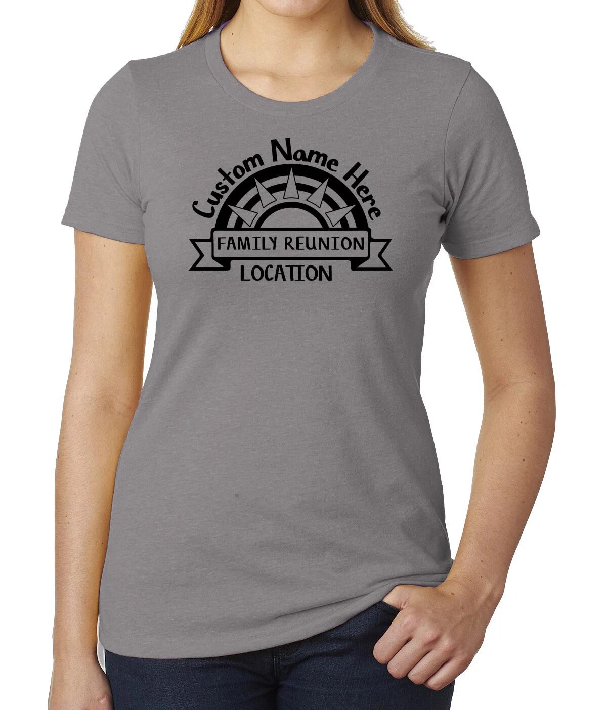 Sunset with name and Date white print-Family Reunion Woman s T-Shirts S
Sunset with name and Date white print-Family Reunion Woman s T-Shirts S