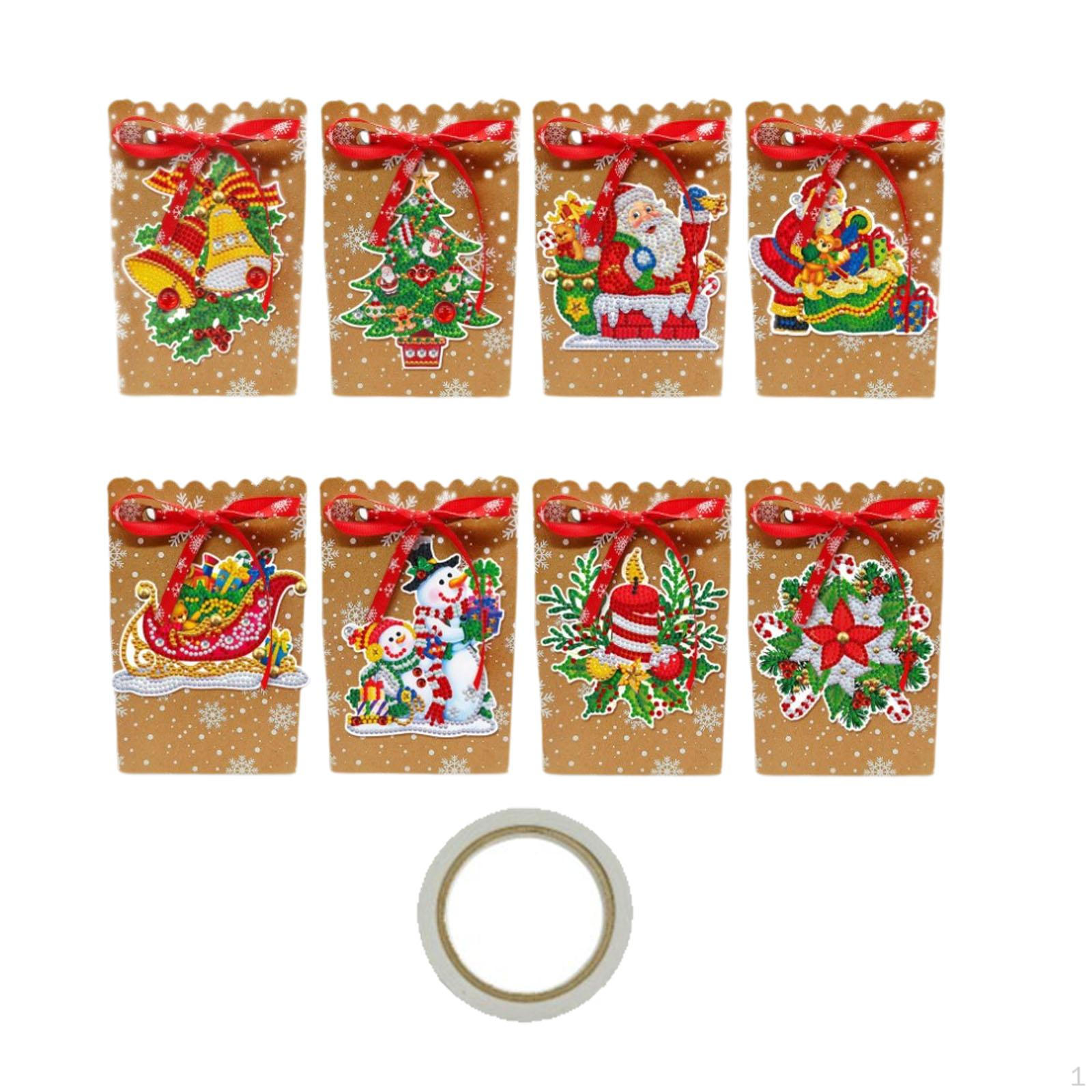 8 Pieces Christmas Gift Bags Candy Bag Portable Creative Kraft Paper Sacks Style B
8 Pieces Christmas Gift Bags Candy Bag Portable Creative Kraft Paper Sacks Style B