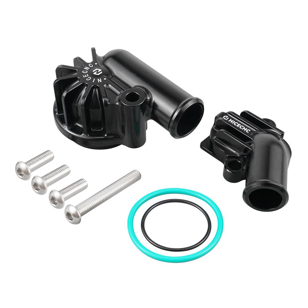 ATV Water Pump Inlet & Outlet Cover for Yamaha Raptor 700 2006-2022 Raptor 700R 2009 2011-2022 Accessories Billet Aluminum чорний
ATV Water Pump Inlet & Outlet Cover for Yamaha Raptor 700 2006-2022 Raptor 700R 2009 2011-2022 Accessories Billet Aluminum чорний