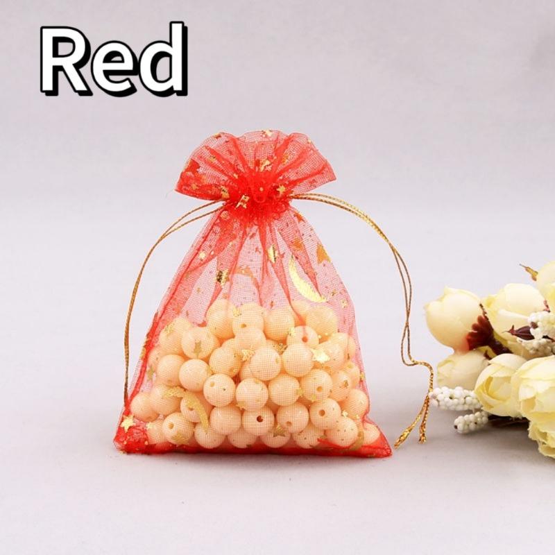 100PCS Moon Stars Drawstring Organza Bags Jewelry Gift Bags Pouches Gold Star Organza Favor Pouches for Christmas Wedding 7x9cm
100PCS Moon Stars Drawstring Organza Bags Jewelry Gift Bags Pouches Gold Star Organza Favor Pouches for Christmas Wedding 7x9cm