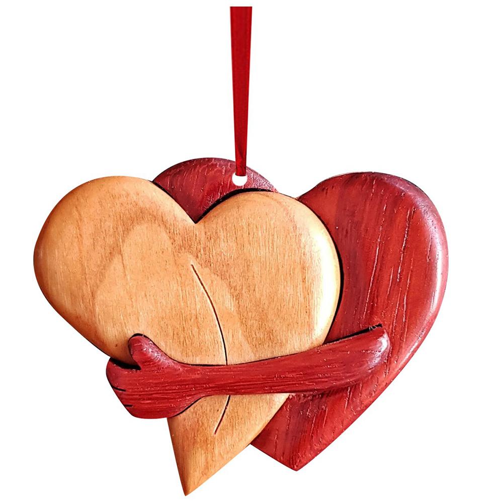 Valentine Day Heart Pendant Wooden Car Home Hanging Ornament Gift B
Valentine Day Heart Pendant Wooden Car Home Hanging Ornament Gift B
