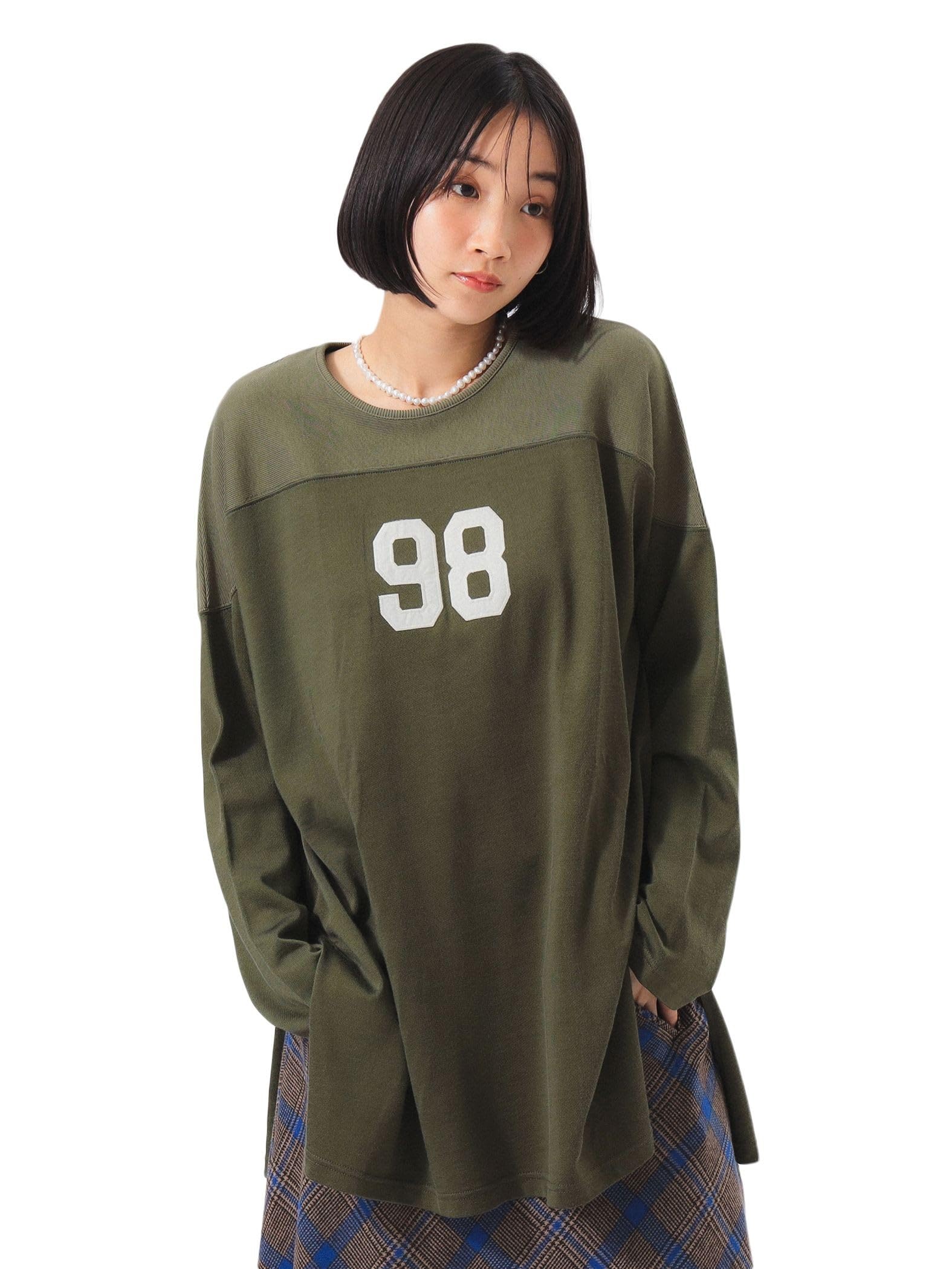 Beams Boy Women s Long Sleeve Football T-Shirt, Logo, Olive Free
Beams Boy Women s Long Sleeve Football T-Shirt, Logo, Olive Free