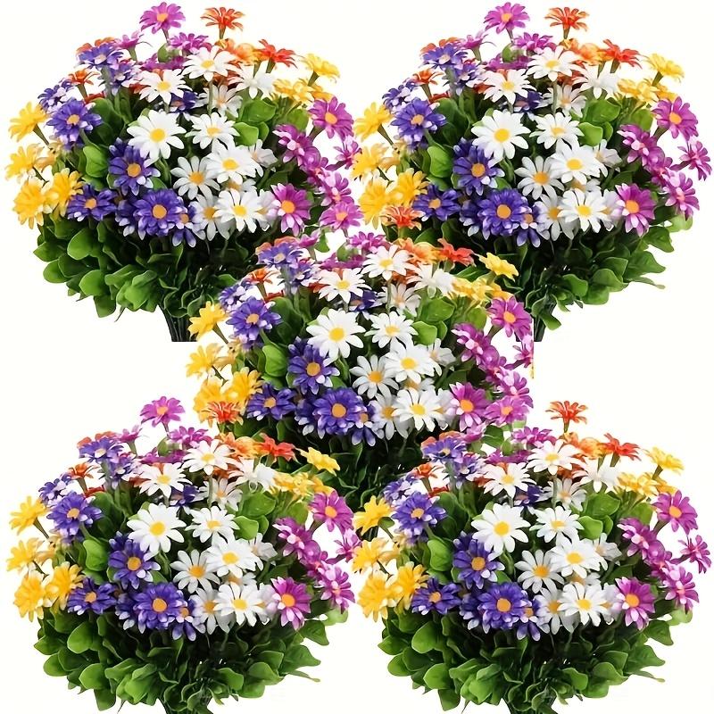 5 Bunches of Outdoor Artificial Flowers, Plastic Daisy Bouquet, UV-Resistant Artificial Flower Bush, Ideal for Home, Office, Wedding, Party Garden
5 Bunches of Outdoor Artificial Flowers, Plastic Daisy Bouquet, UV-Resistant Artificial Flower Bush, Ideal for Home, Office, Wedding, Party Garden