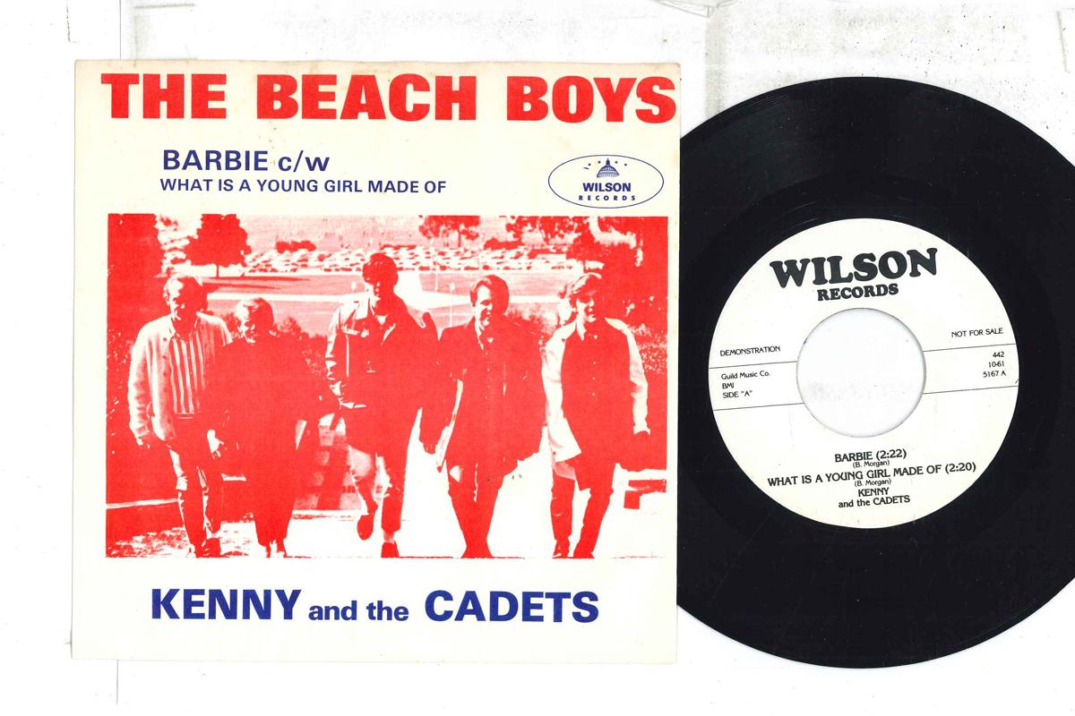 7inch Record KENNY THE CADETS SURVIVORS Barbie What Is A Young Girl Made 5167 WILSON US Rock Used
7inch Record KENNY THE CADETS SURVIVORS Barbie What Is A Young Girl Made 5167 WILSON US Rock Used