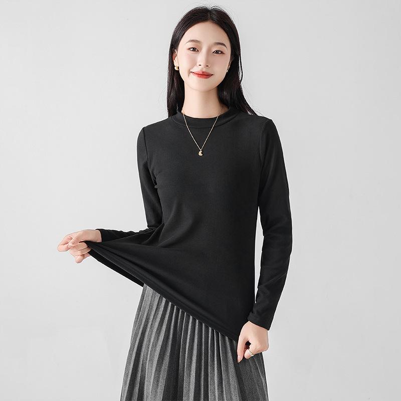 Autumn and Winter New Korean Version Slim and Thin Inner Velvet Round Neck Long-sleeved Versatile Thermal Top M
Autumn and Winter New Korean Version Slim and Thin Inner Velvet Round Neck Long-sleeved Versatile Thermal Top M
