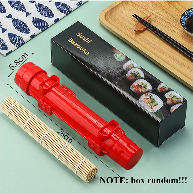 DIY Cylinder Sushi Making Machine Quick Sushi Japanese Rolled Rice Meat Mold Rice Ball Mold Kitchen Bento Accessories
DIY Cylinder Sushi Making Machine Quick Sushi Japanese Rolled Rice Meat Mold Rice Ball Mold Kitchen Bento Accessories