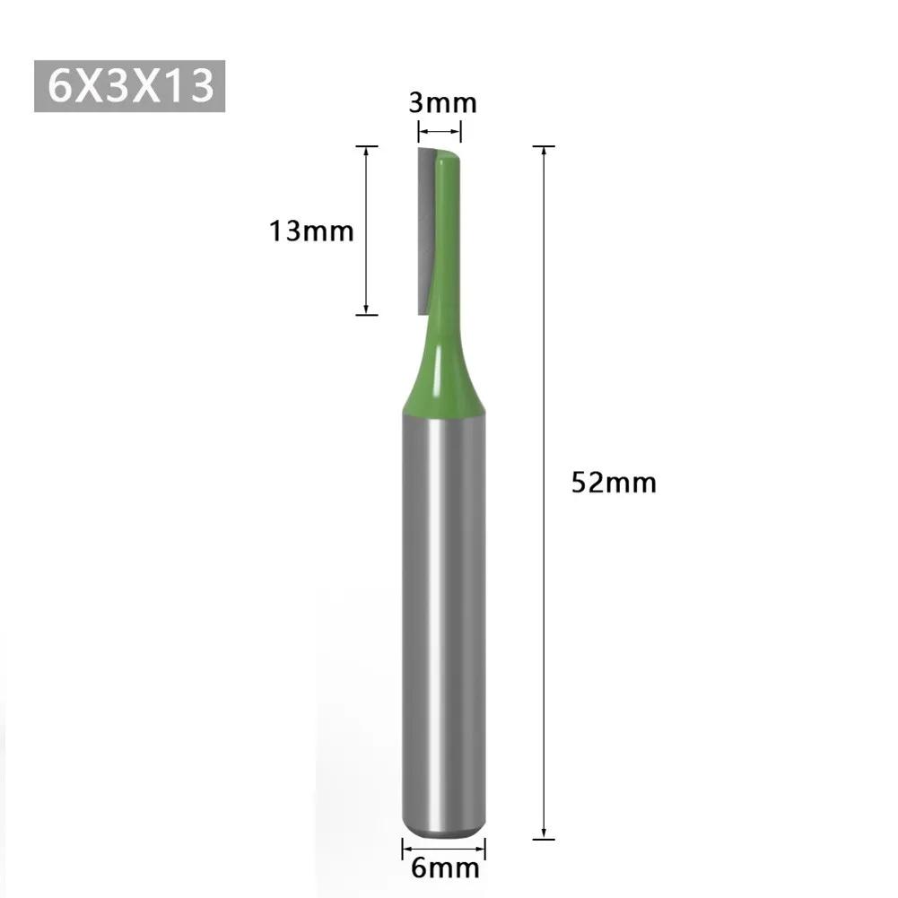 6MM Router Bit Bit Carving Cutter Milling Router Shank Single Straight Wood Protable Reliable Useful Practical 6x3x13
6MM Router Bit Bit Carving Cutter Milling Router Shank Single Straight Wood Protable Reliable Useful Practical 6x3x13
