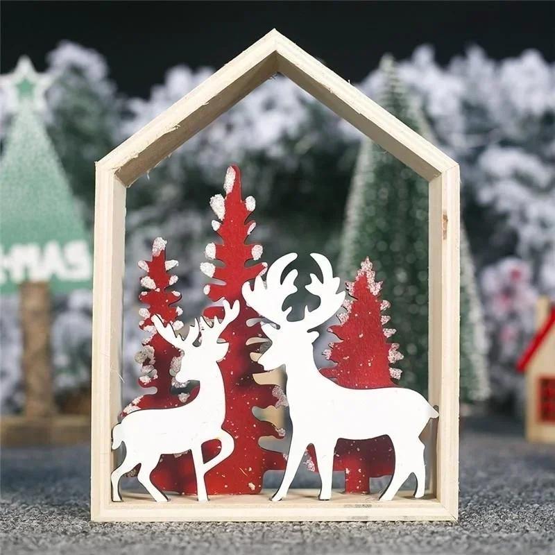 Різдвяні прикраси для столу для дому Різдвяні прикраси DIY Ялинка Сніговик Декорація Лось Хатина Новий рік Жіночі подарунки elk
Різдвяні прикраси для столу для дому Різдвяні прикраси DIY Ялинка Сніговик Декорація Лось Хатина Новий рік Жіночі подарунки elk