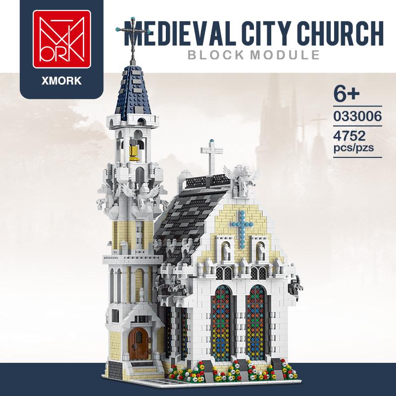 033006 4752Pcs MOC Creative House Brick Medieval City Church Model Building Blocks Boy Education Toys Christmas Gifts
033006 4752Pcs MOC Creative House Brick Medieval City Church Model Building Blocks Boy Education Toys Christmas Gifts