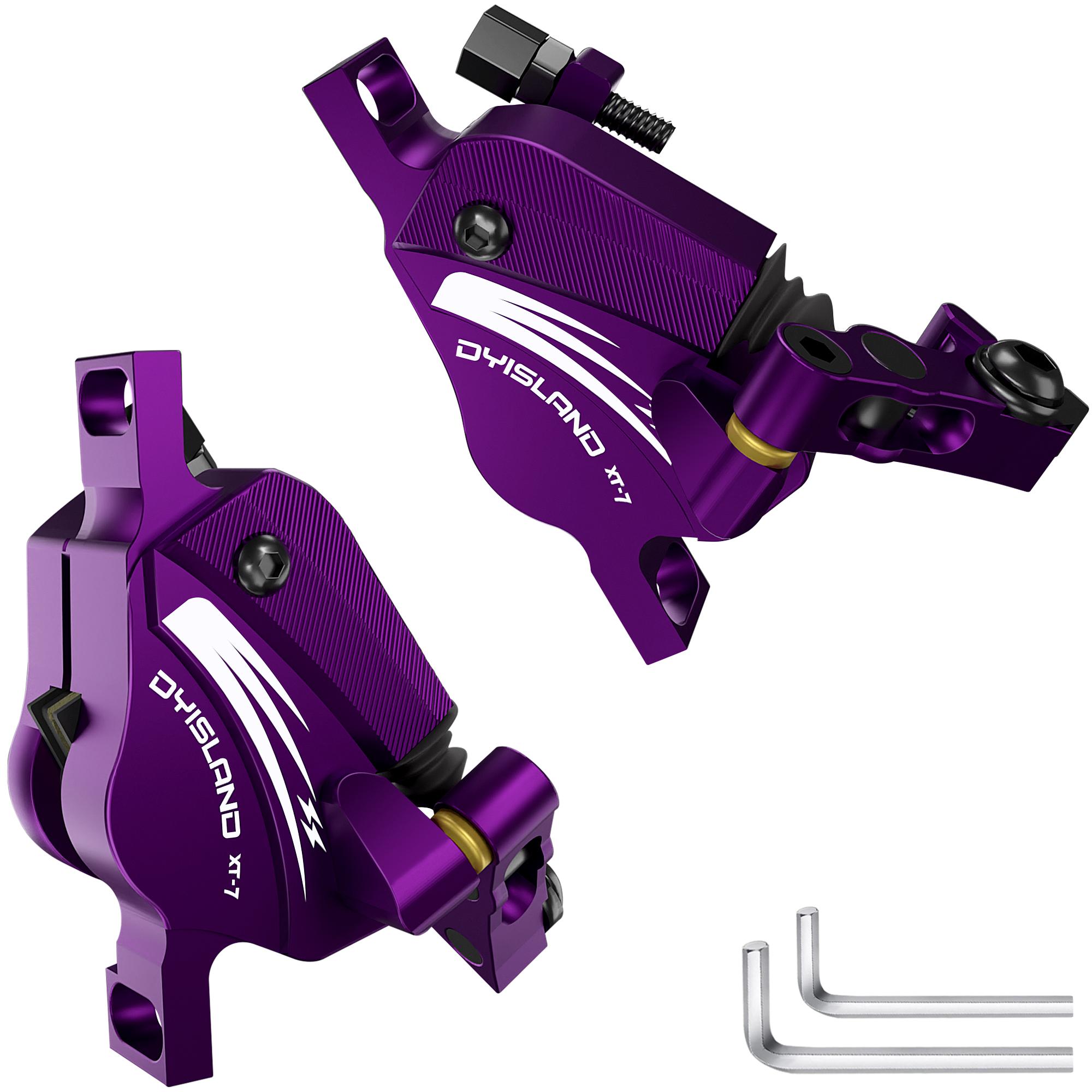 DYISLAND XT7 MTB Line Pulling Hydraulic Disc Brake Electric bike Line Pulling Oil Pressure Calipers Mountain bike brake XT-7-Purple
DYISLAND XT7 MTB Line Pulling Hydraulic Disc Brake Electric bike Line Pulling Oil Pressure Calipers Mountain bike brake XT-7-Purple