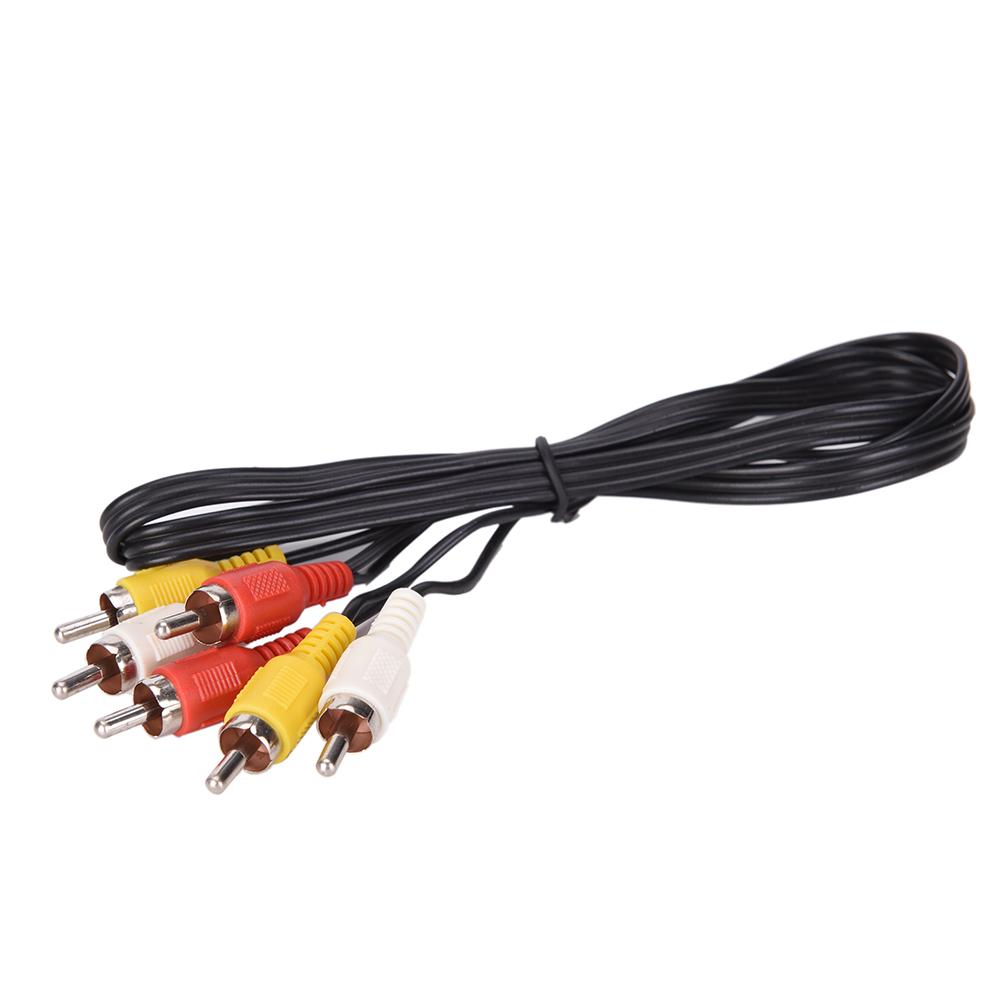 1pcs Hot Sale 1M 3 RCA Male to 3 RCA Male Composite Audio Video AV Cable Plug 1M AV Cable Type: Audio/Video Cable High Quality
1pcs Hot Sale 1M 3 RCA Male to 3 RCA Male Composite Audio Video AV Cable Plug 1M AV Cable Type: Audio/Video Cable High Quality