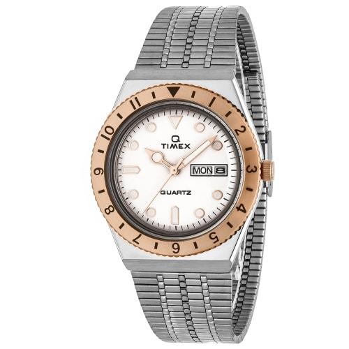 TIMEX Men s Watch TIMEX Q TW2U95600 Silver Dial
TIMEX Men s Watch TIMEX Q TW2U95600 Silver Dial