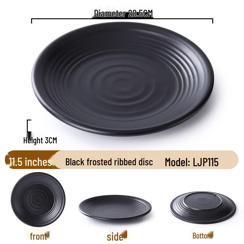 11.5-inch Melamine Round Dinner Plates - Set of 5
11.5-inch Melamine Round Dinner Plates - Set of 5