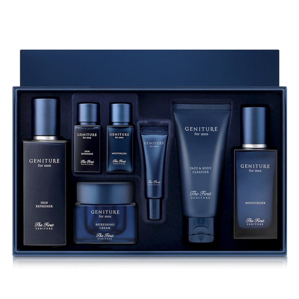 Ohui The First Genuine for Men Basic Cosmetics Подарочный набор из 3 предметов включает Skin 150, Moisturizer 110, Cream 25 (мл), и дополнительные элементы
Ohui The First Genuine for Men Basic Cosmetics Подарочный набор из 3 предметов включает Skin 150, Moisturizer 110, Cream 25 (мл), и дополнительные элементы