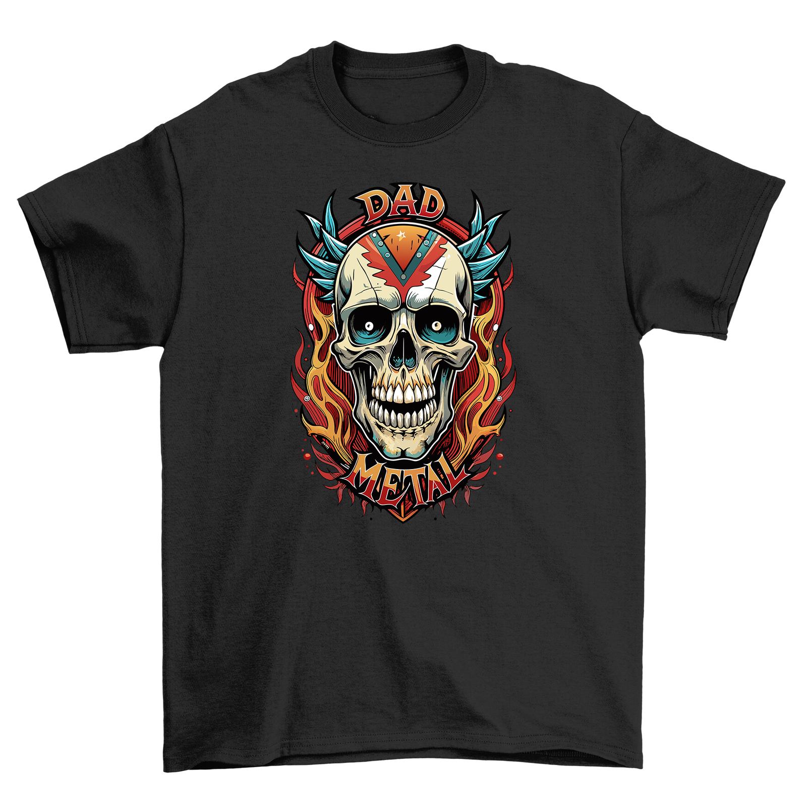 Dad Metal Skull T-Shirt Mens Womens Tees Top - Rock Out in Style! 100% Cotton, Funny Tee for Dads, Un S
Dad Metal Skull T-Shirt Mens Womens Tees Top - Rock Out in Style! 100% Cotton, Funny Tee for Dads, Un S
