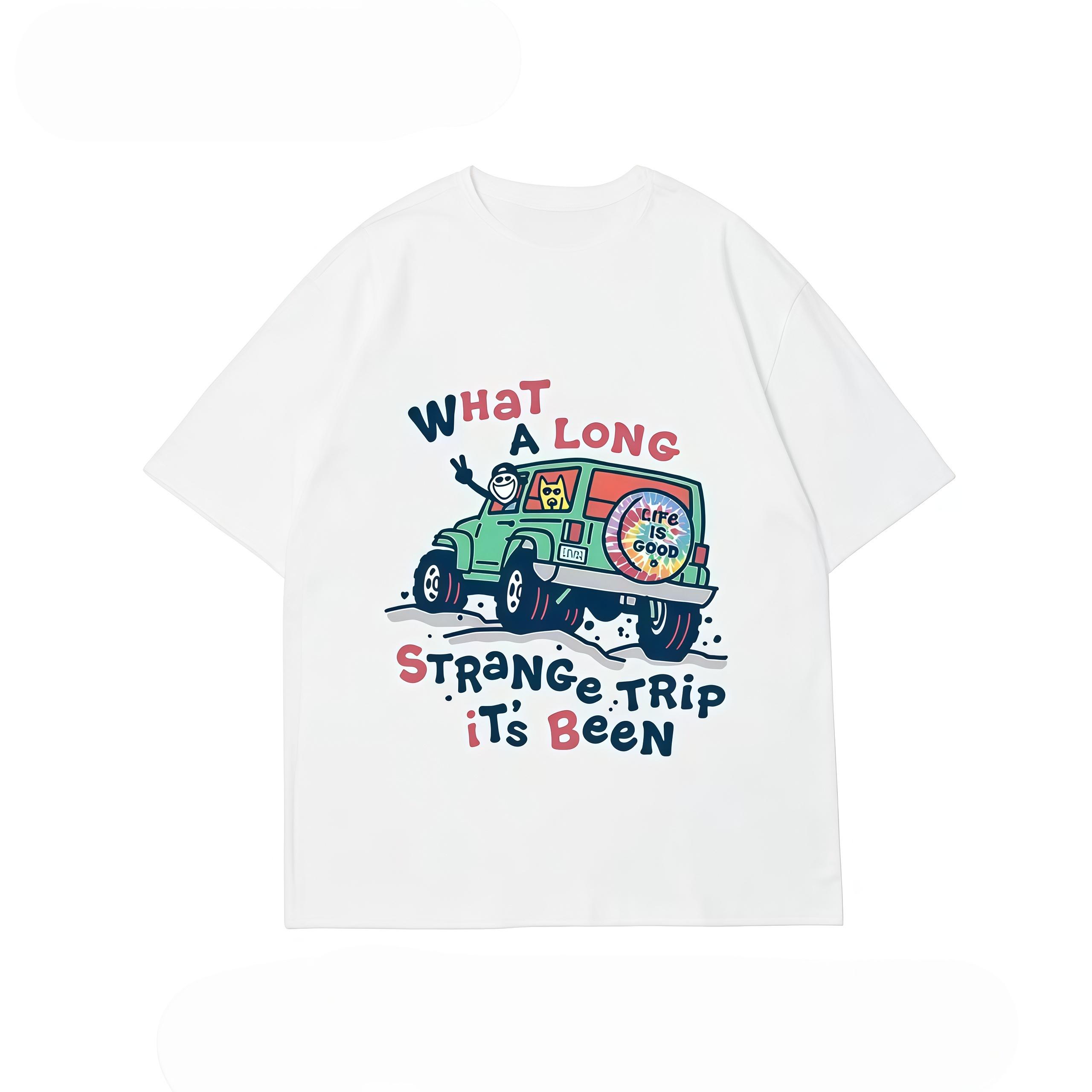 What A Long Strange Trip Its Been TShirt Retro OffRoad Car Graphic Unisex Cotton Short Sleeve Casual Streetwear Tee Tops 4XL
What A Long Strange Trip Its Been TShirt Retro OffRoad Car Graphic Unisex Cotton Short Sleeve Casual Streetwear Tee Tops 4XL