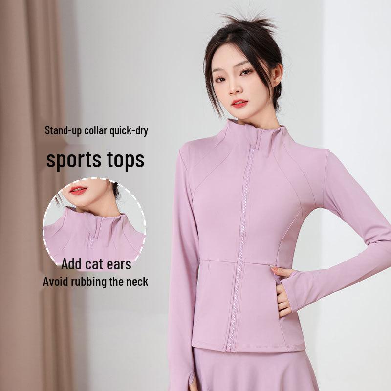 Big Brand Women s Autumn Stand-up Collar Zipper Sports Top - Slim Fit Long Sleeve Yoga & Running Fashion Fitness Wear Medium
Big Brand Women s Autumn Stand-up Collar Zipper Sports Top - Slim Fit Long Sleeve Yoga & Running Fashion Fitness Wear Medium
