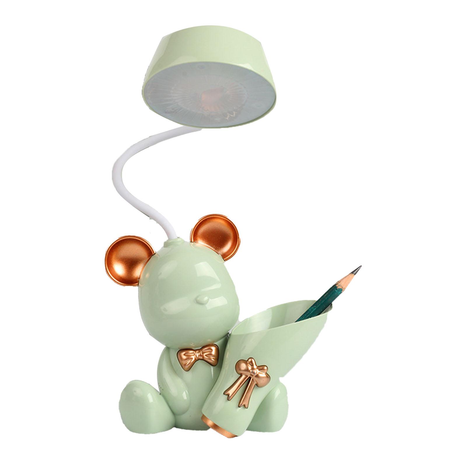 Pen Holder Table Lamp USB Charging Multifunctional Cartoon Appearance Table Light Green зелёный
Pen Holder Table Lamp USB Charging Multifunctional Cartoon Appearance Table Light Green зелёный