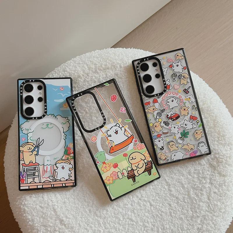 «Модный чехол Galaxy Magnetic Puppy для Samsung S24 Ultra/S22 — защита от падений» Samsung Galaxy S24 Ultra
«Модный чехол Galaxy Magnetic Puppy для Samsung S24 Ultra/S22 — защита от падений» Samsung Galaxy S24 Ultra