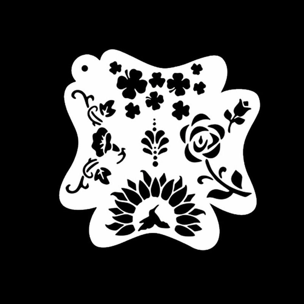 Hollowed Face Paint Templates Reusable DIY Makeup Tools Body Art Paint Stencils Drawing 9
Hollowed Face Paint Templates Reusable DIY Makeup Tools Body Art Paint Stencils Drawing 9