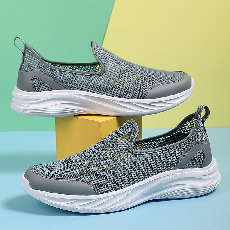 Большой размер 46 новая сетка спортивная ультралегкая обувь-лоферы на одной педали четырехсезонная дышащая сетчатая обувь летняя воздушная мужская 46
Большой размер 46 новая сетка спортивная ультралегкая обувь-лоферы на одной педали четырехсезонная дышащая сетчатая обувь летняя воздушная мужская 46