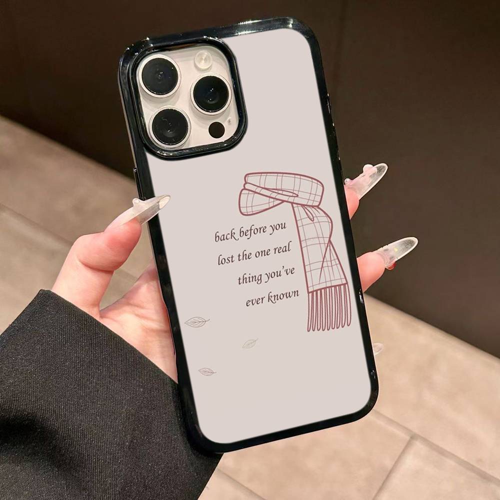 Aesthetic Taylor Song Lyrics Phone Case For iPhone 17 16 15 14 13 Plus 12 11 Pro Max PC+TPU Cases Back Cover iPhone 14 pro
Aesthetic Taylor Song Lyrics Phone Case For iPhone 17 16 15 14 13 Plus 12 11 Pro Max PC+TPU Cases Back Cover iPhone 14 pro