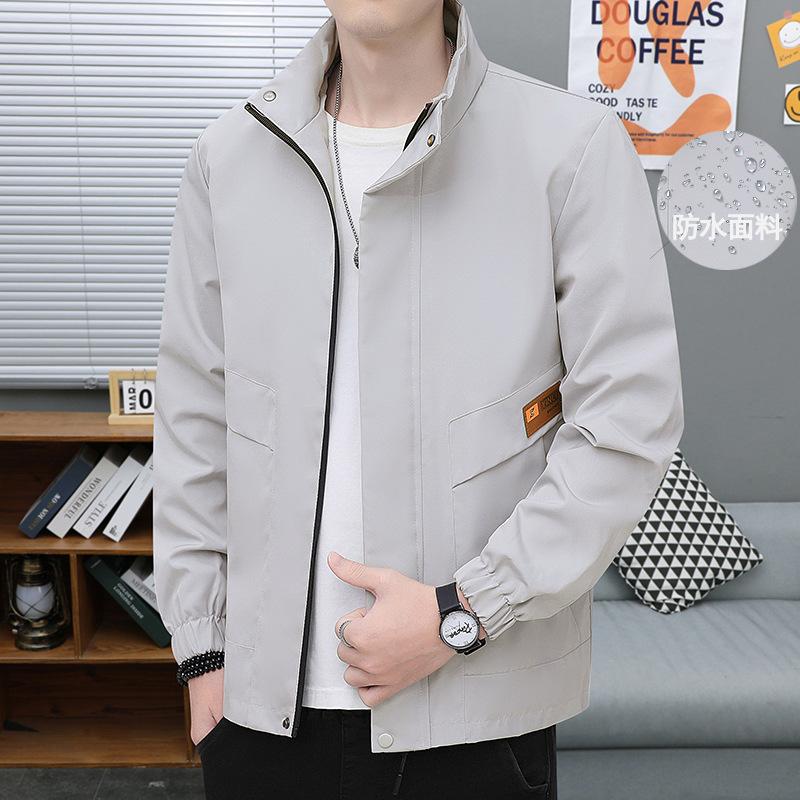 New coat men s spring and autumn thin casual clothes versatile jacket stand-up collar young and middle-aged men s clothing 5XL серый
New coat men s spring and autumn thin casual clothes versatile jacket stand-up collar young and middle-aged men s clothing 5XL серый