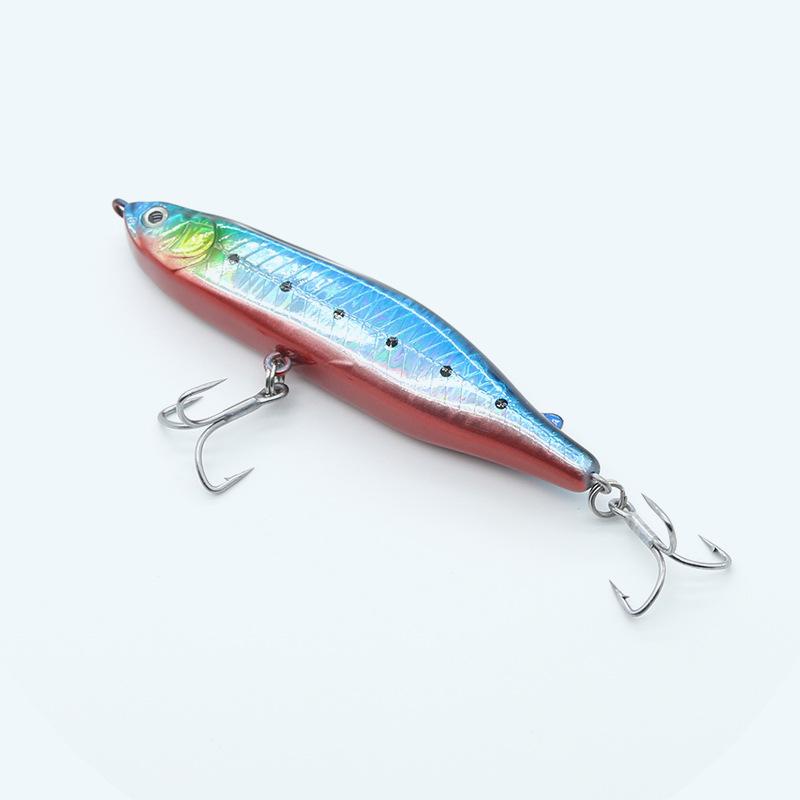 Fully Automatic Twitching Sinking Pencil Lure for Freshwater & Saltwater Fishing - Aspius and Mandarin Fish Friendly. 13.5g
Fully Automatic Twitching Sinking Pencil Lure for Freshwater & Saltwater Fishing - Aspius and Mandarin Fish Friendly. 13.5g