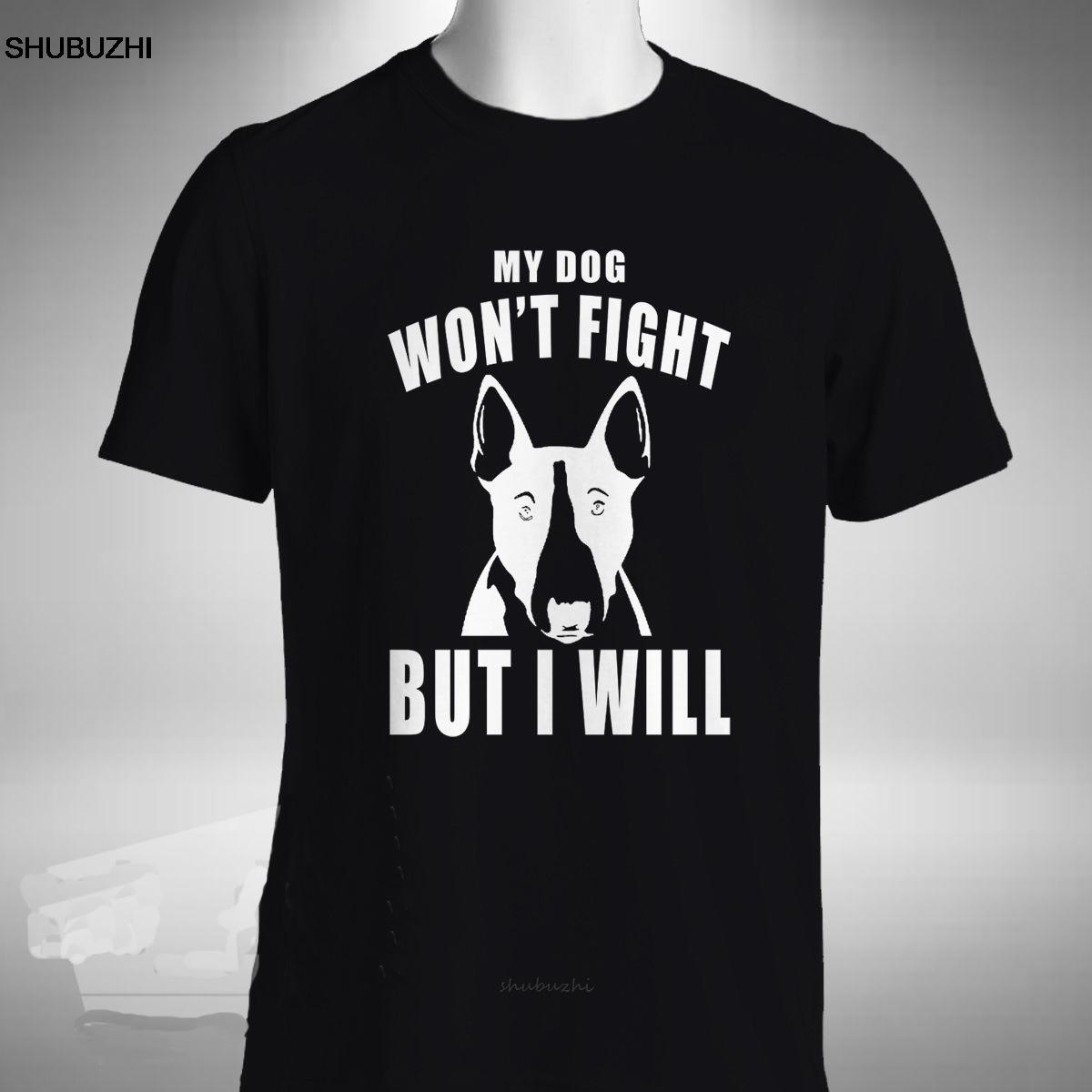 New Fashion Tee Shirt ENGLISH BULL TERRIER T SHIRT MY DOG WONT FIGHT VARIOUS SIZE COLOR Pet Animal Summer Tshirt 4XL
New Fashion Tee Shirt ENGLISH BULL TERRIER T SHIRT MY DOG WONT FIGHT VARIOUS SIZE COLOR Pet Animal Summer Tshirt 4XL