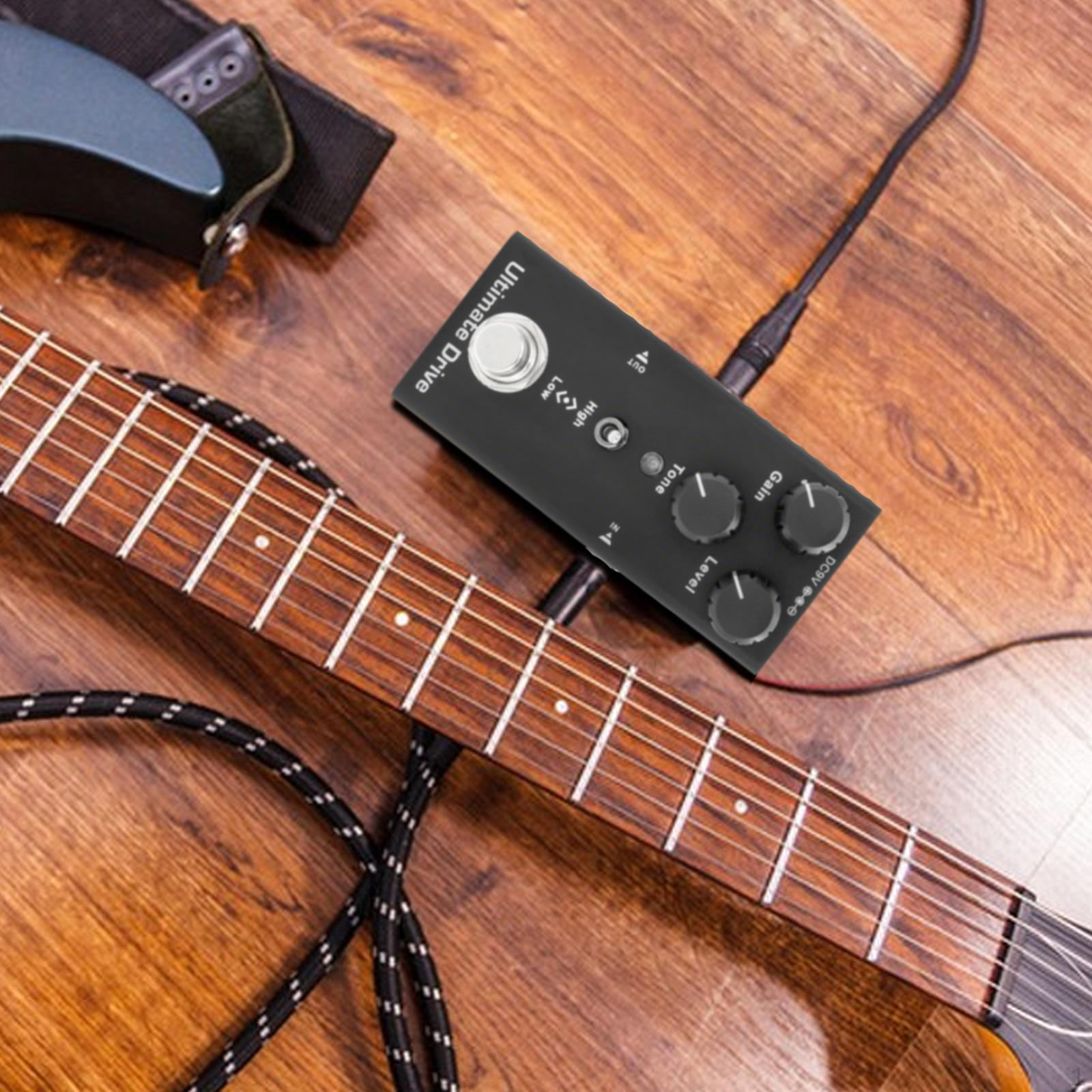 Electric Guitar Effect Pedal, Portable, Mini, Musical Instrument Accessories, for Extreme Drive
Electric Guitar Effect Pedal, Portable, Mini, Musical Instrument Accessories, for Extreme Drive