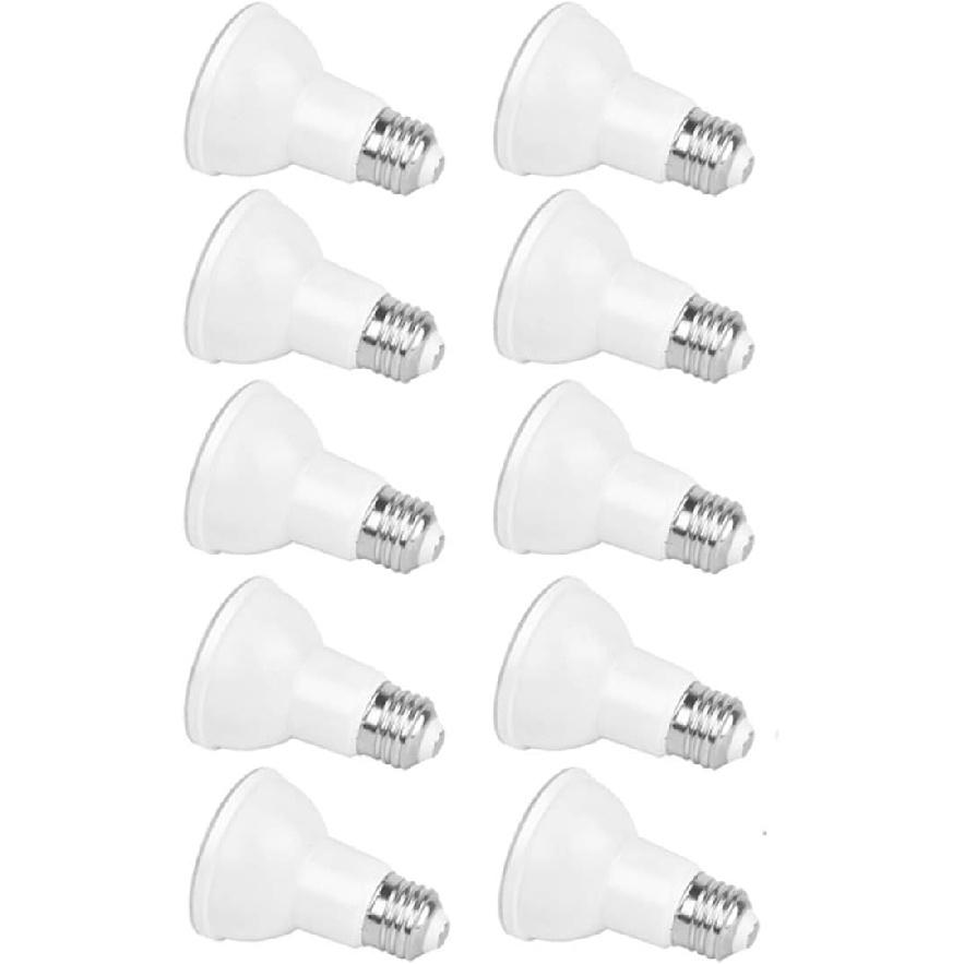 10 Pack Warm White PAR20 LED Light Bulb 50W Equivalent 7W,Dimmable 3000K,E26 Base, UL-Listed and Energy Star Approved 1
10 Pack Warm White PAR20 LED Light Bulb 50W Equivalent 7W,Dimmable 3000K,E26 Base, UL-Listed and Energy Star Approved 1