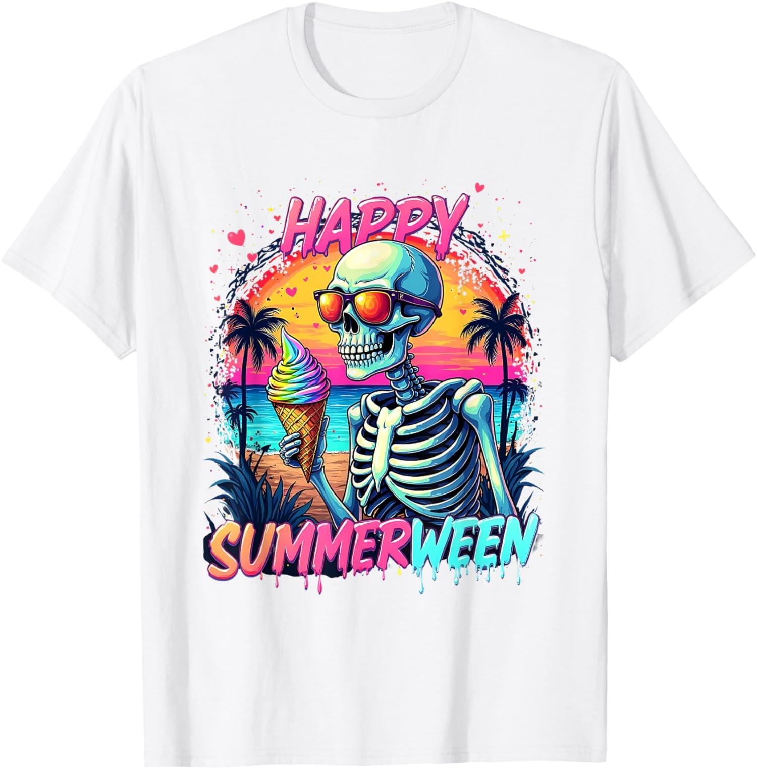 Summer Vacation Spooky Halloween Party Skeleton Unisex T-Shirt 5XL різнокольоровий
Summer Vacation Spooky Halloween Party Skeleton Unisex T-Shirt 5XL різнокольоровий