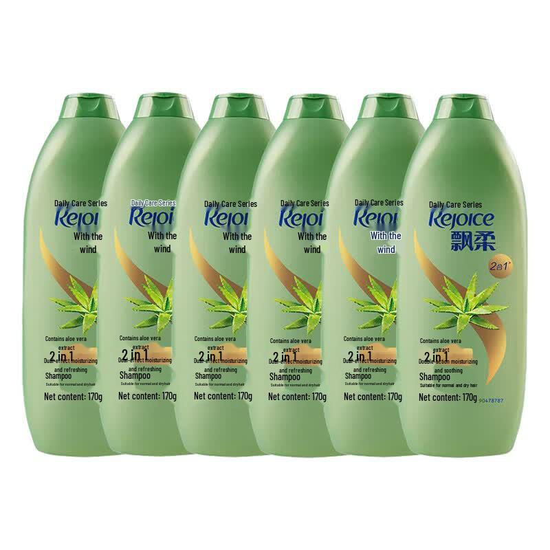 Rejoice Daily Care Dual-Effect Moisturizing & Refreshing Shampoo, 6 x 170g
Rejoice Daily Care Dual-Effect Moisturizing & Refreshing Shampoo, 6 x 170g
