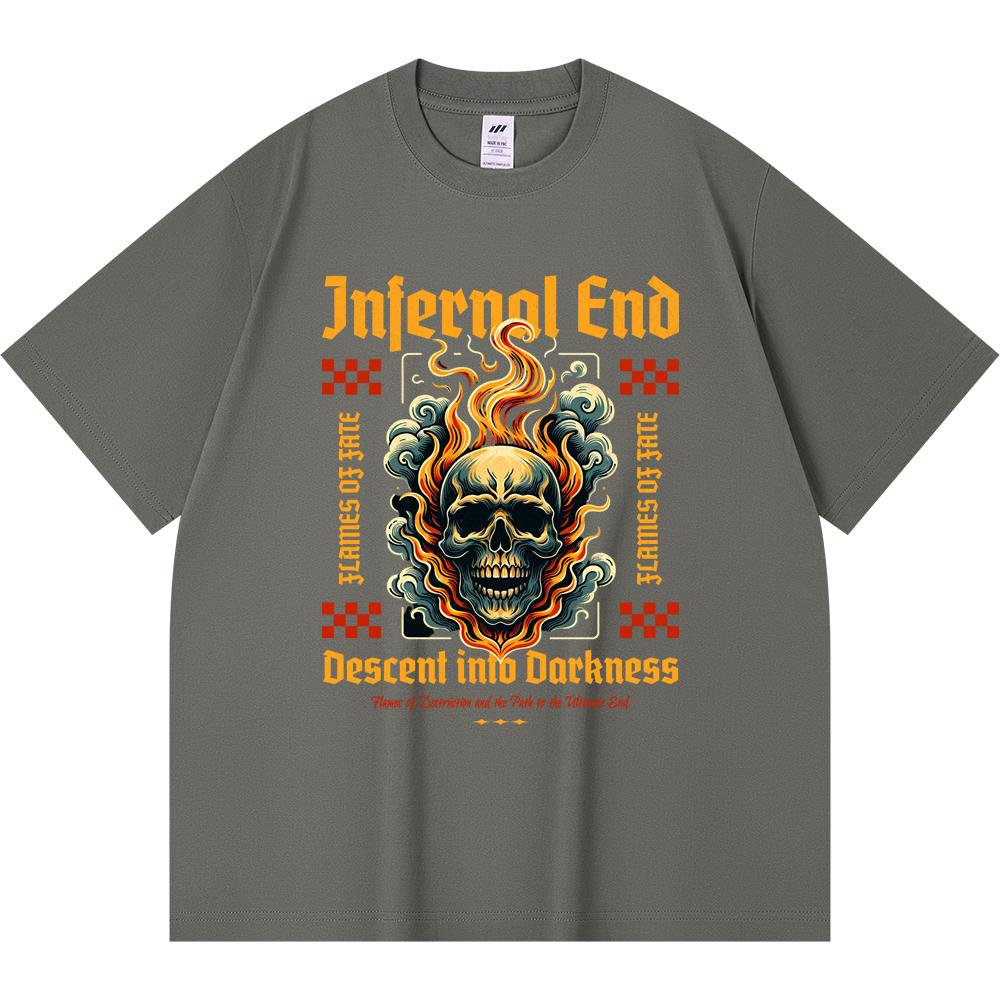 230GSM 100% Cotton T-Shirt Infernal End Print Tees Funny Harajuku Style Combed Cotton Tshirt XS абрикосовый
230GSM 100% Cotton T-Shirt Infernal End Print Tees Funny Harajuku Style Combed Cotton Tshirt XS абрикосовый