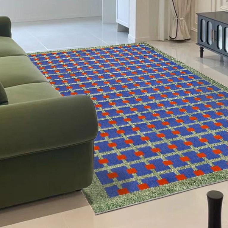 American Retro Modern Geometric Pattern Carpet - Easy to Clean, Non-Slip, Breathable for Living Room and Bedroom 1.6*2.3 m
American Retro Modern Geometric Pattern Carpet - Easy to Clean, Non-Slip, Breathable for Living Room and Bedroom 1.6*2.3 m