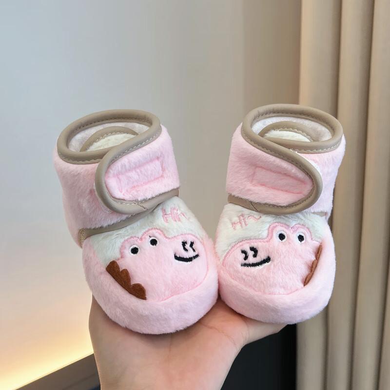 Теплі бавовняні туфлі з плюшевою підкладкою та нековзкою підошвою для немовлят та малюків (3-12 місяців) M Inner Length 12.5cm (7-15 months)
Теплі бавовняні туфлі з плюшевою підкладкою та нековзкою підошвою для немовлят та малюків (3-12 місяців) M Inner Length 12.5cm (7-15 months)