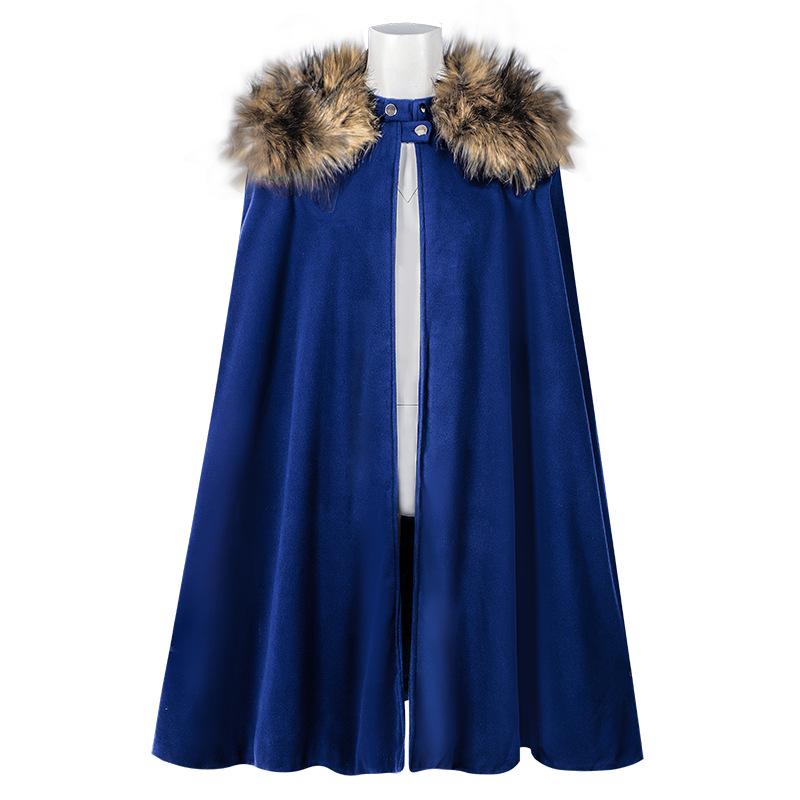 Men s Vintage Woolen Halloween Steampunk Fur Collar Cloak Cape 3XL
Men s Vintage Woolen Halloween Steampunk Fur Collar Cloak Cape 3XL