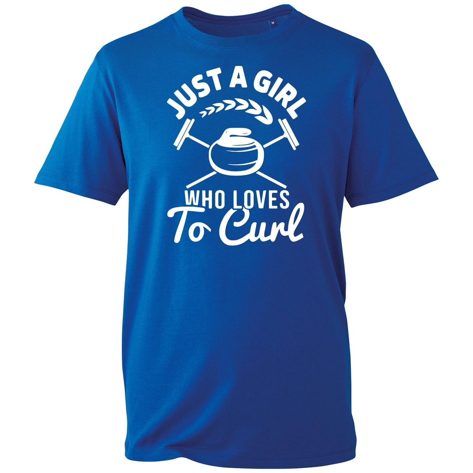 Curling Sports T-shirt Just A Girl Who Loves To Curl Top Mens Unisex Gift Tee 3XL
Curling Sports T-shirt Just A Girl Who Loves To Curl Top Mens Unisex Gift Tee 3XL