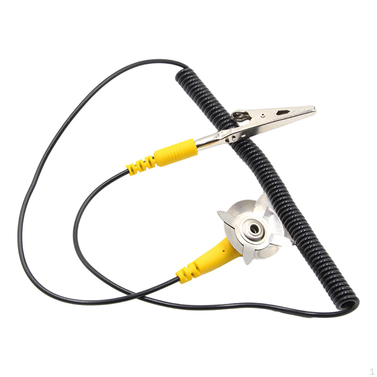 Anti Static Grounding Cable ESD Wire Extendable Long Cord Effective Adjustable with Clip
Anti Static Grounding Cable ESD Wire Extendable Long Cord Effective Adjustable with Clip