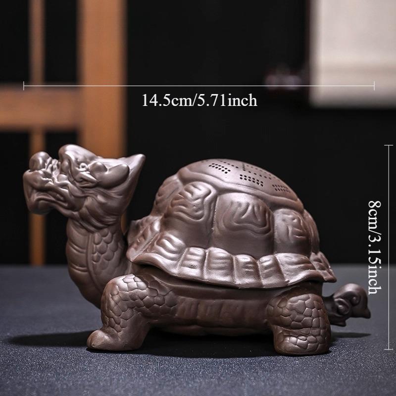 Purple Clay Dragon Turtle Tea Pet Wealth Acquisition Ornaments Tea Leakage Filtration Group Desktop Can Cultivate Tea for Fun
Purple Clay Dragon Turtle Tea Pet Wealth Acquisition Ornaments Tea Leakage Filtration Group Desktop Can Cultivate Tea for Fun