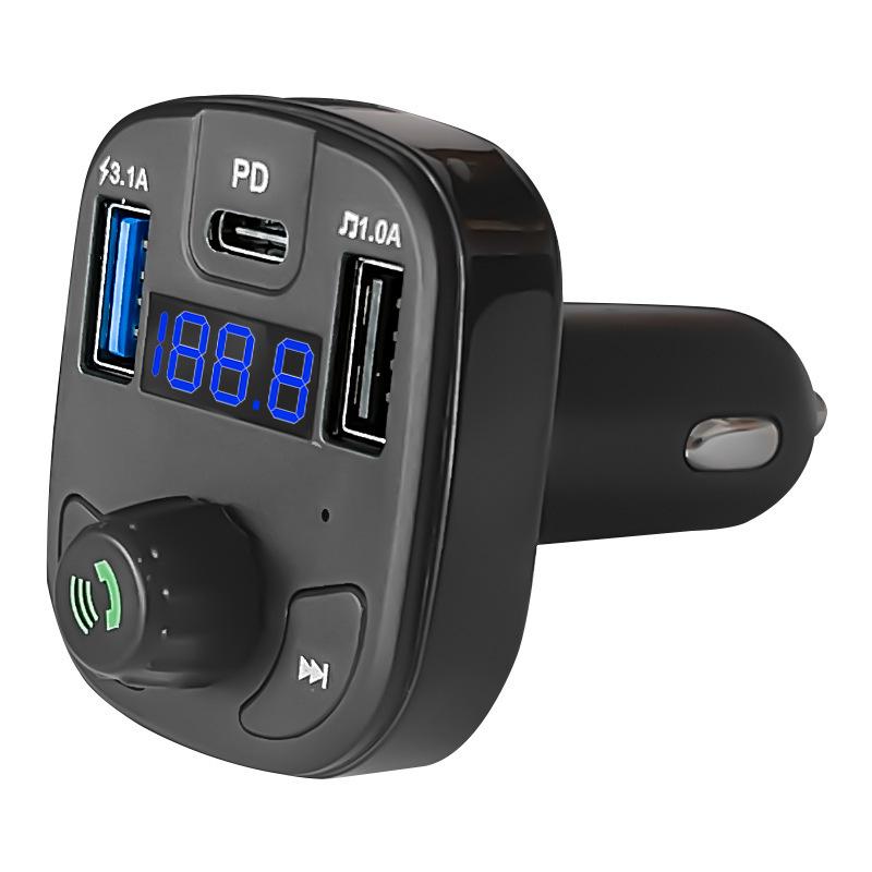 Автомобильное зарядное устройство F17 Bluetooth и MP3-плеер с портом быстрой зарядки PD
Автомобильное зарядное устройство F17 Bluetooth и MP3-плеер с портом быстрой зарядки PD